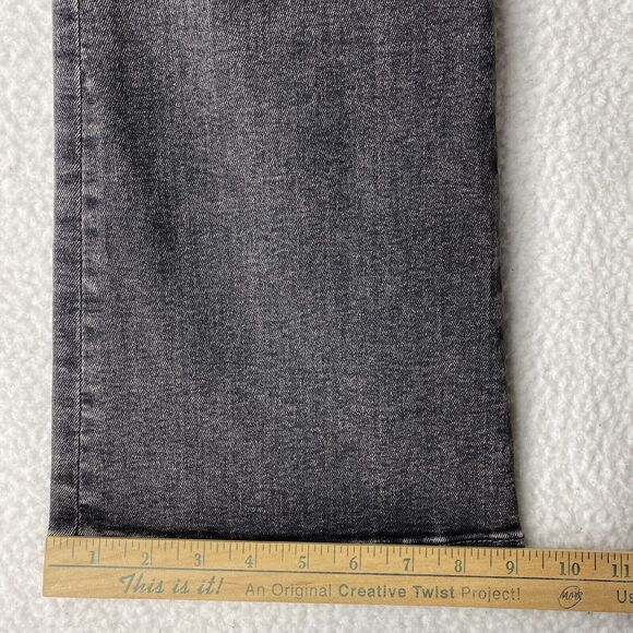 Frame Jeans Womens Size 2 (29x25.5) Gray Le One Crop Mini Boot Stretch Denim - Picture 12 of 15